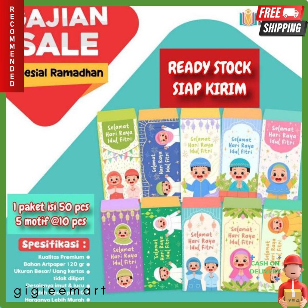 

Amplop Lebaran Isi 50 Pcs Lingkar Media Flash Sale! Diskon Hingga 70%