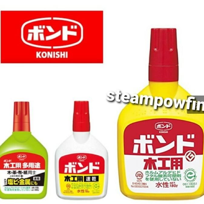 

Konishi Bond Wood Glue Transparent Lem Kayu Art