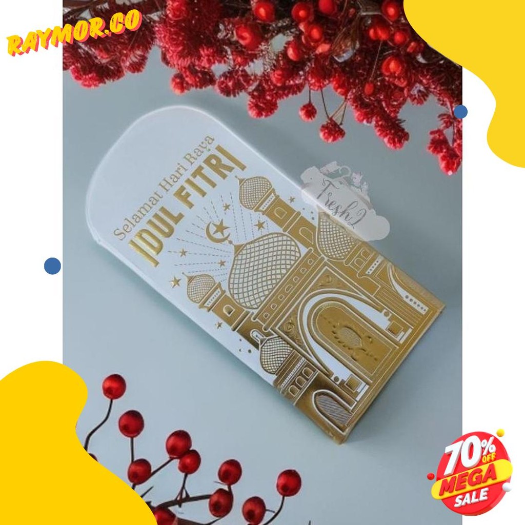 

Angpao Lebaran Hologram Emas / Amplop Idul Fitri Motif Mewah Flash Sale! Diskon Hingga 70%
