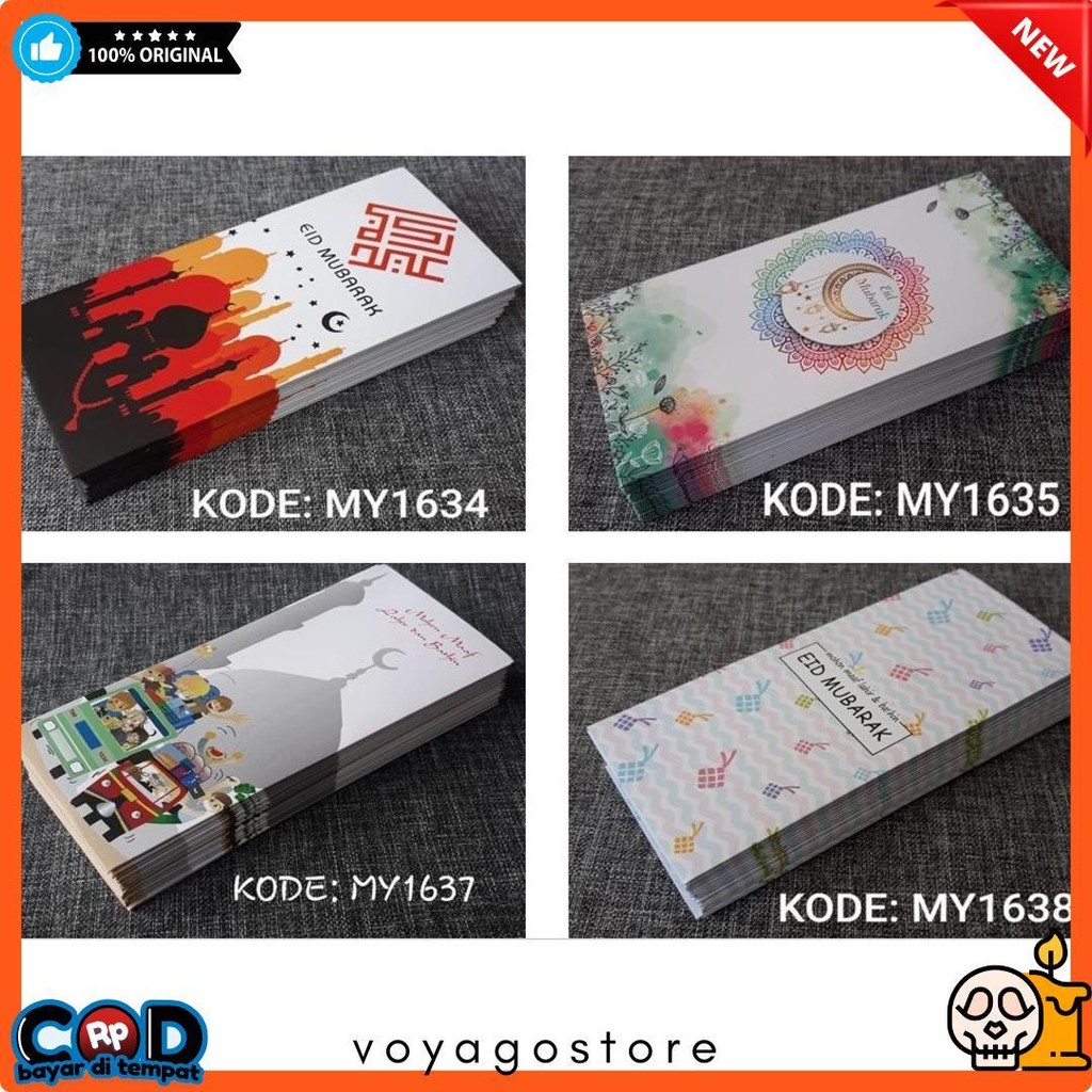

Amplop Lebaran Exclusive - Angpau Uang Kode My1639 Diskon Setengah Harga