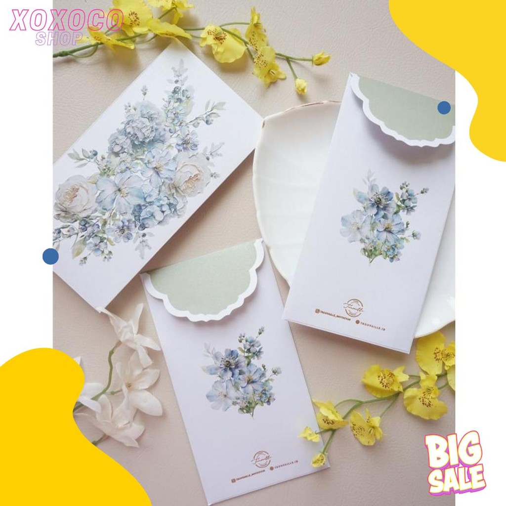 

Angpau*Fullflower Embos* Rampai & Aster Diskon Setengah Harga