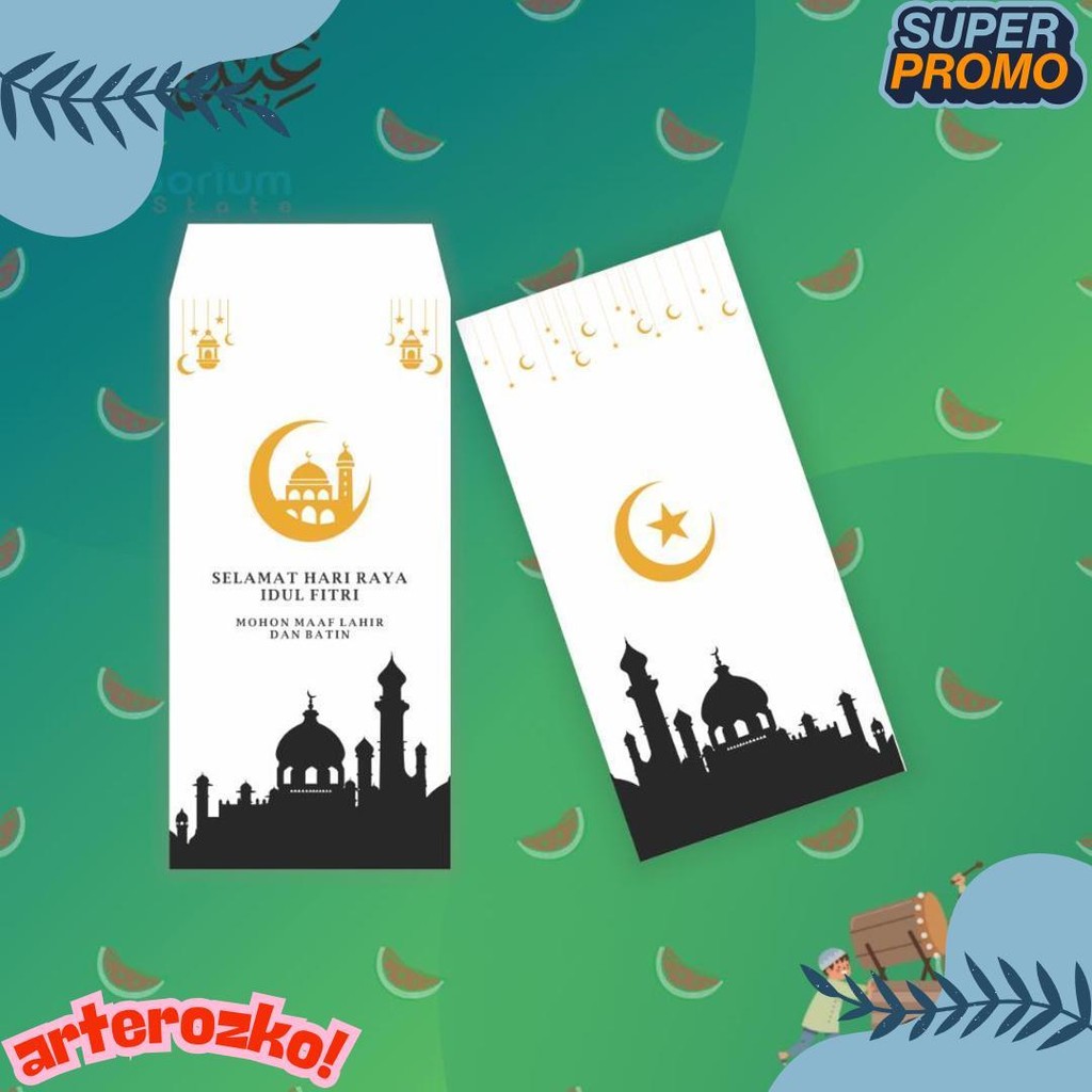 

50 Angpao Lebaran Idul Fitri / Amplop Lebaran 2025 Diskon