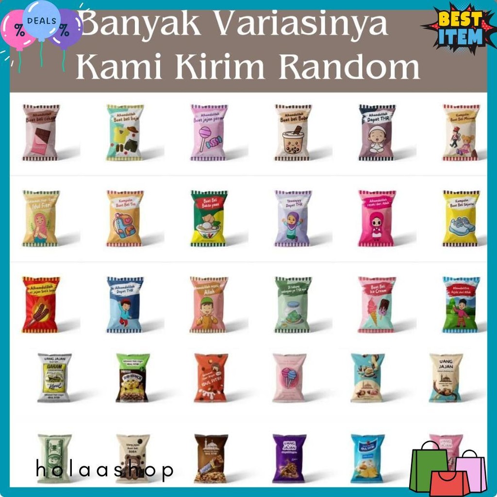 

(100 Pcs) Amplop Lebaran 2025 Unik Bentuk Permen Terlengkap Dan Termurah