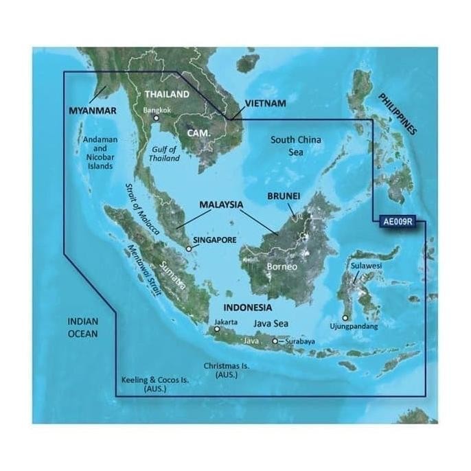 

|| PROMO BUKU / Peta map Bluechart G2 Vision (peta barat) DISKON