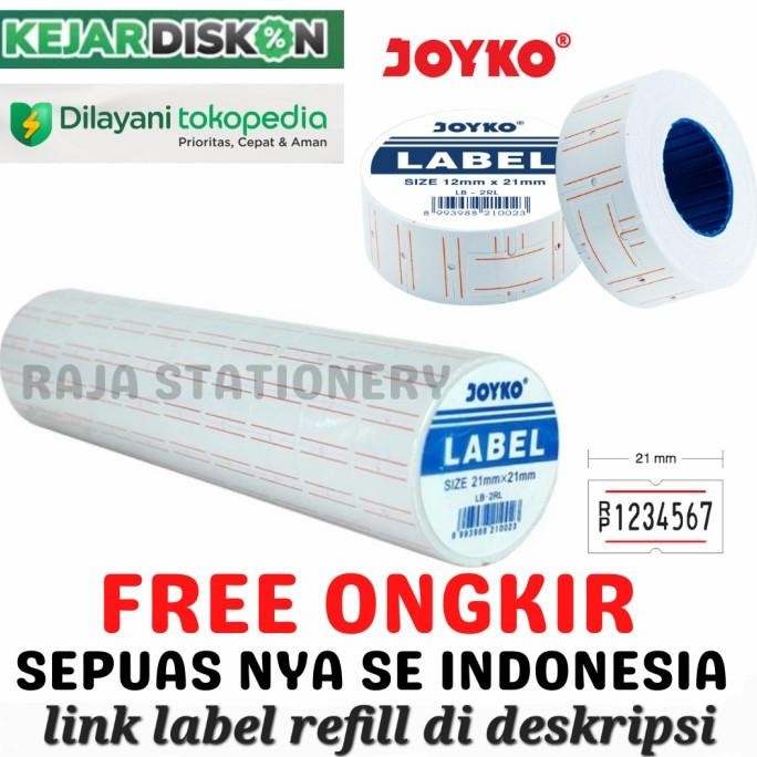 

Joyko Price Labeller 1 BARIS / Alat Label Harga Cetak Lebel MX-5500M