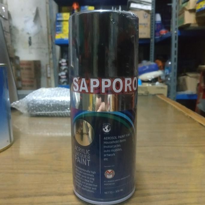 Terlaris Pilox Cat Semprot Sapporo Chrome 300ml SALE