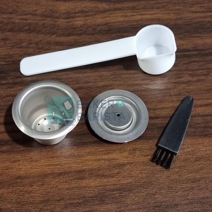 

------] Stainless Capsule refillable for nespresso kapsul refill coffee capsul