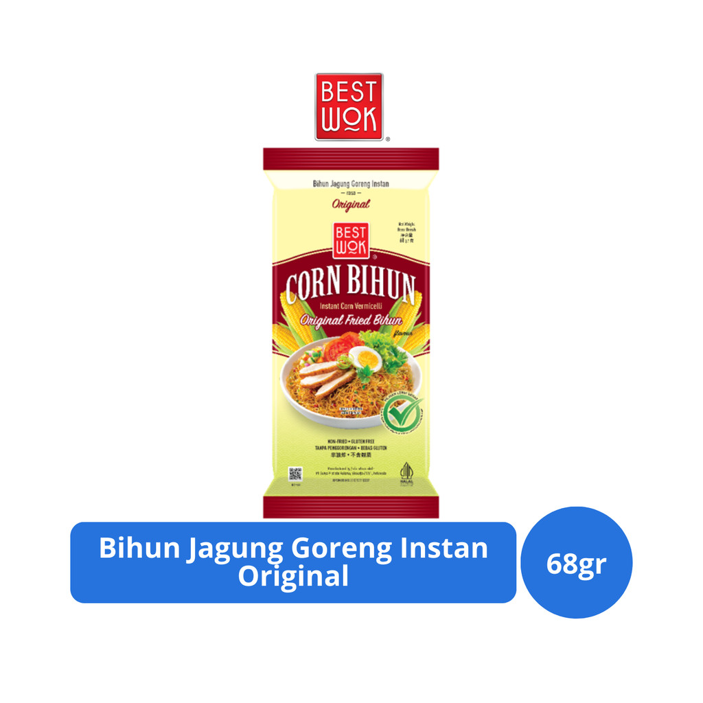 

Best Wok Bihun Jagung Goreng Instan Original 68gr
