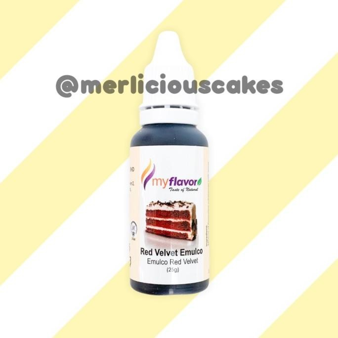

\\\\\] My Flavor Red Velvet Emulco Perasa dan Pewarna Makanan