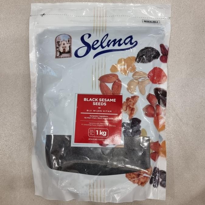 

/////] selma black sesame seeds 1kg biji wijen hitam seed