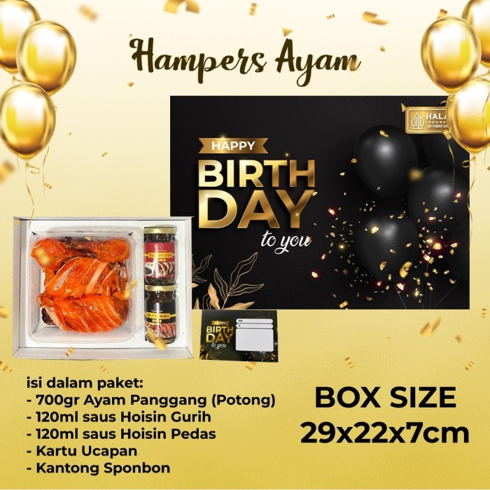 

Hampers Ayam Panggang (Potong)