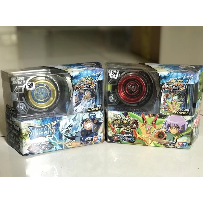 langsung order saja] YOYO AULDEY BLAZING TEENS METAL SERIES DARK VIPER ICE SWORD TANPA LED