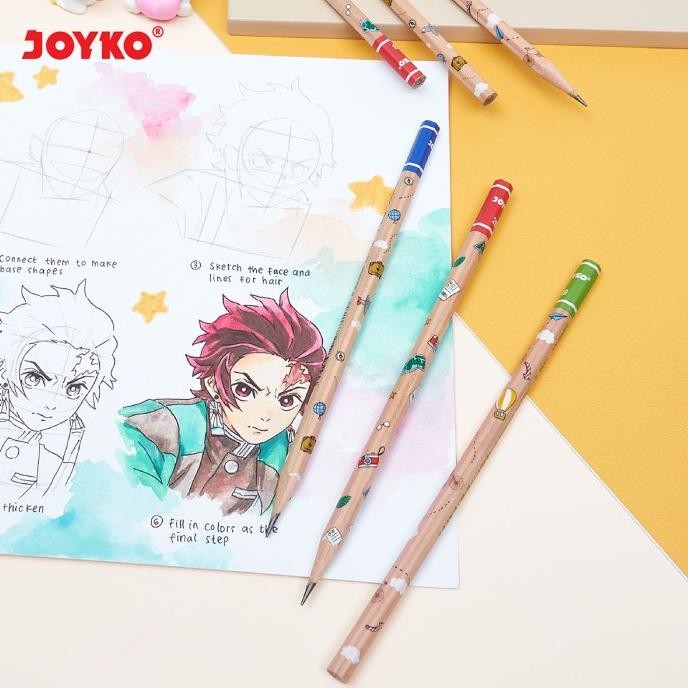 

Pensil Pencil Joyko P-8132 2B 1 Box 12 Pcs Journey