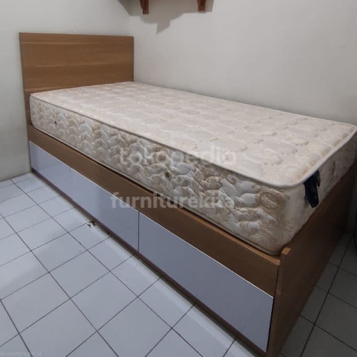 BED STORAGE / DIPAN SINGLE BED 120 X200 / DIVAN