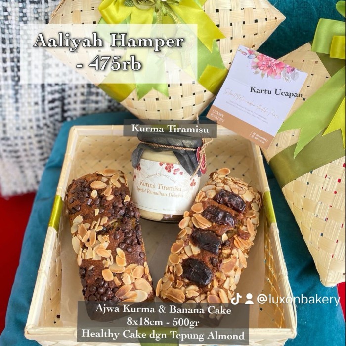 

RAMADHAN HAMPER - AMEENA LUXON BAKERY