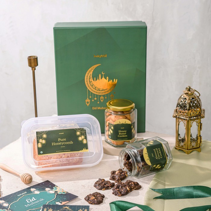 

HAMPERS LEBARAN / PARCEL LEBARAN - PREMIUM HARD BOX - LUCKYBITE