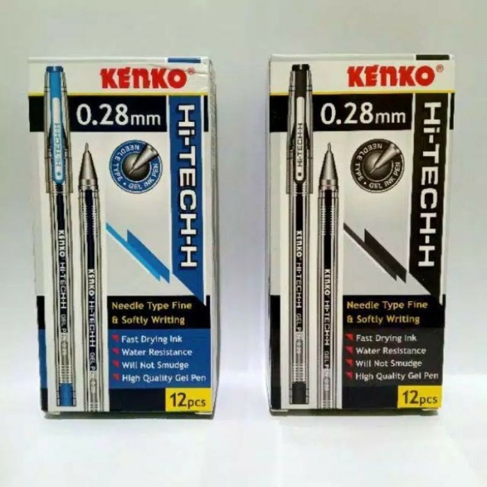 

Pulpen Hitec Kenko 0.28 / Pen Hitech Kenko Lusinan
