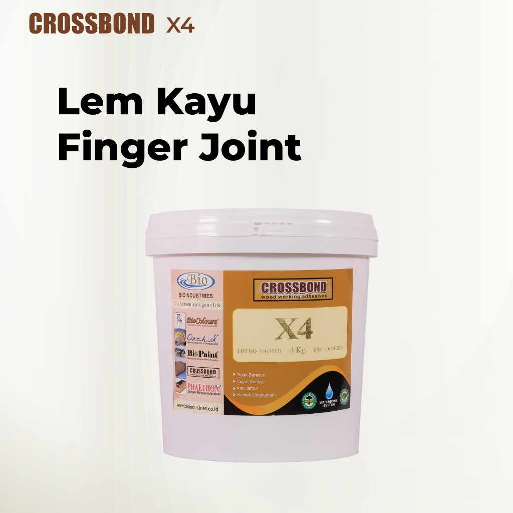 

LEM KAYU CROSSBOND X4