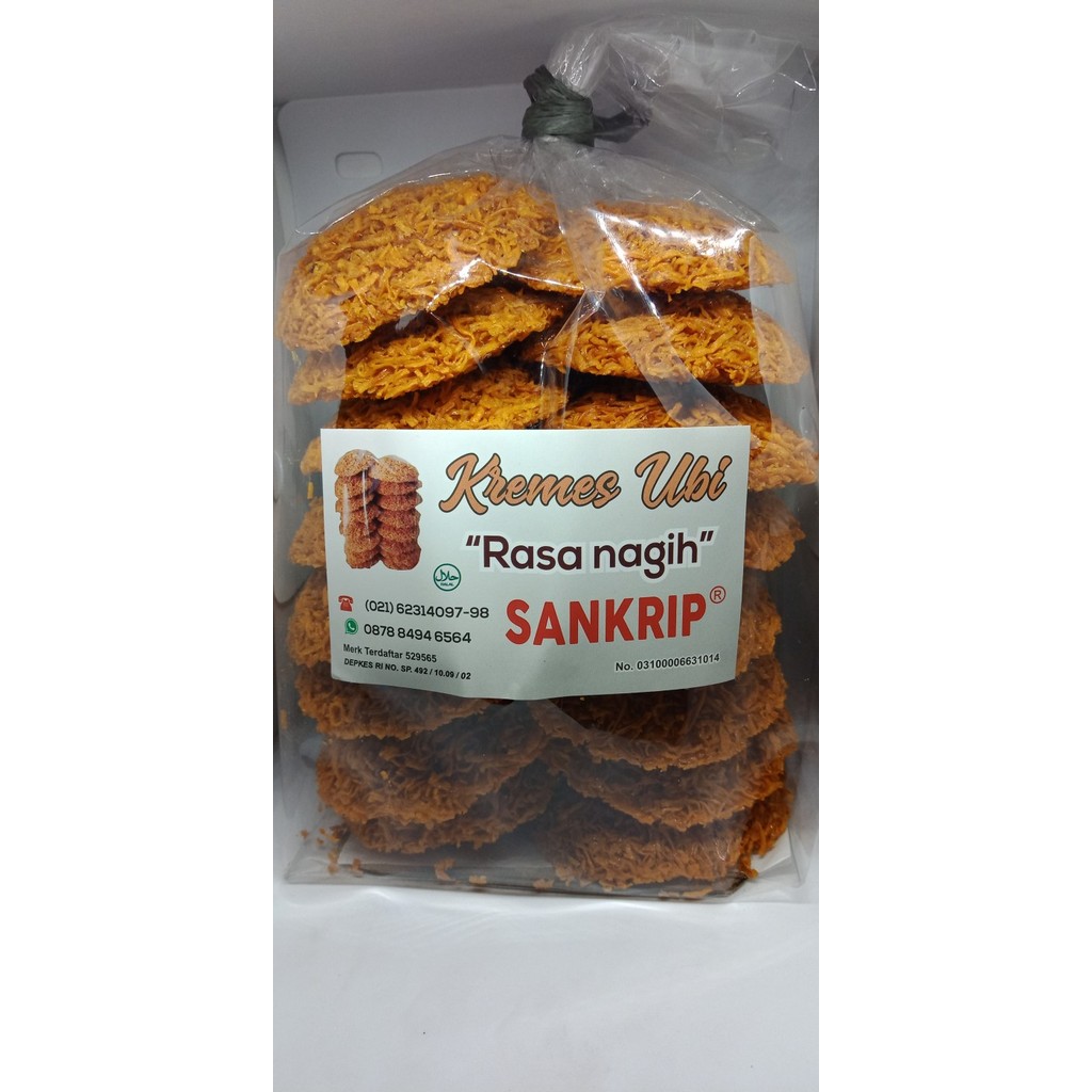 

KREMES UBI ISI 30PCS (BERAT +- 1KG)