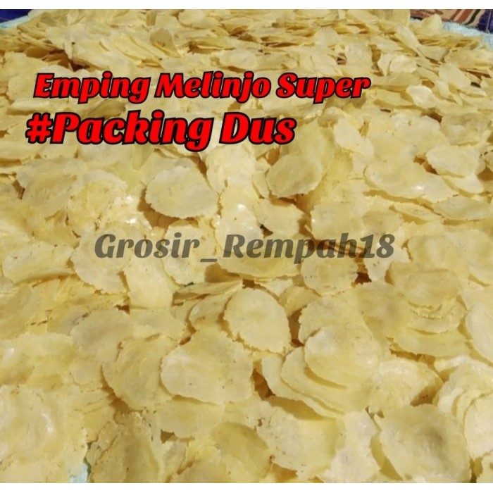 

EMPING MELINJO MENTAH ORIGINAL 1KG