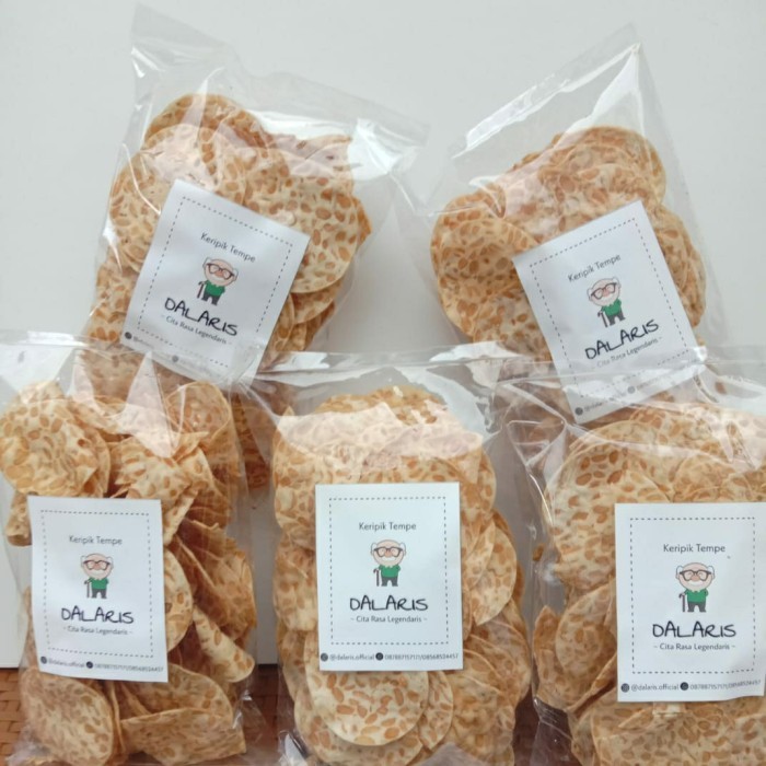 

KERIPIK TEMPE DALARIS 5PCS
