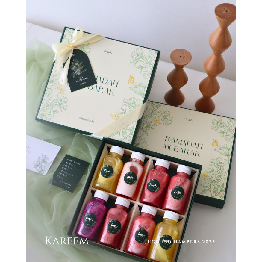 

KAREEM - JUGO JUICE HAMPERS LEBARAN