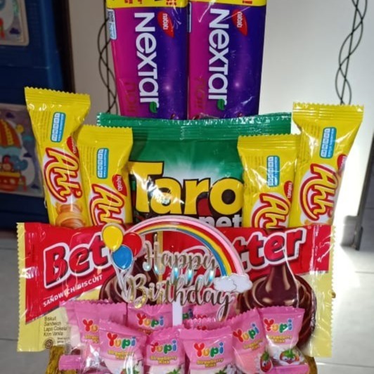 

SNACK TOWER 3 SUSUN SNACK CAKE HAMPERS PESTA