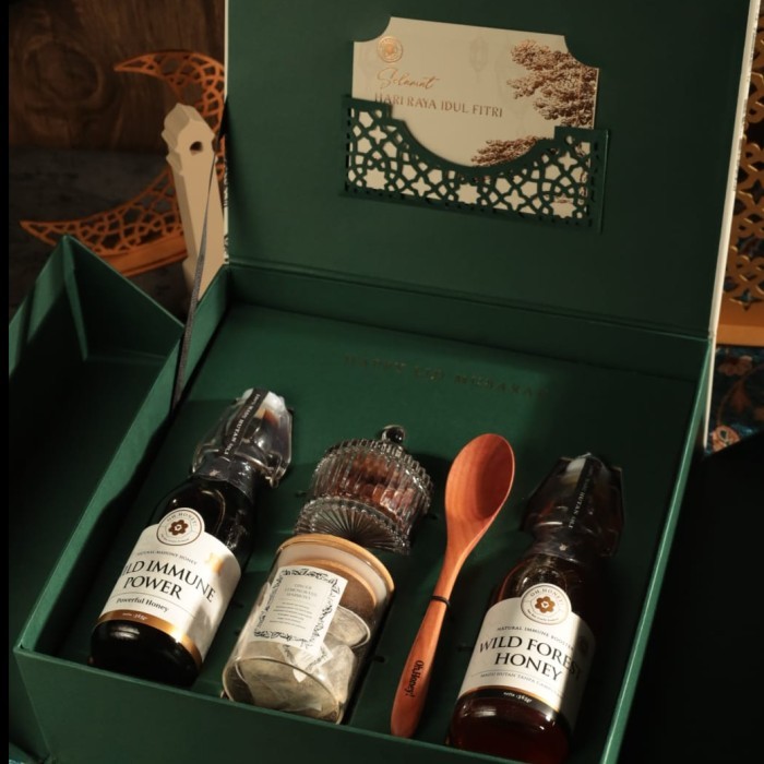 

HERITAGE RAMADHAN LUXE STORY OF BADUY SERIES LIMITED EDITION - HAMPERS LEBARAN IDUL FITRI MADU HUTAN