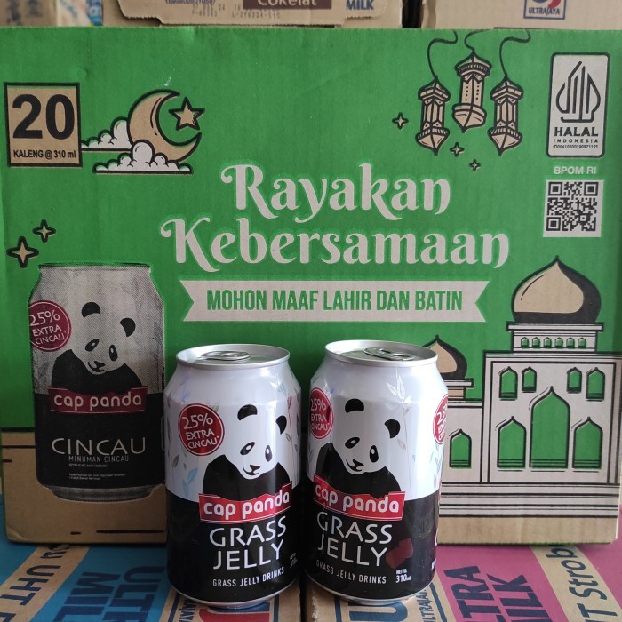 

CINCAU CAP PANDA HAMPERS LEBARAN - 1 DUS ISI 20 KALENG