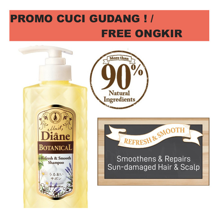 

Moist Diane Botanical Refresh & Smooth Shampoo 480ml