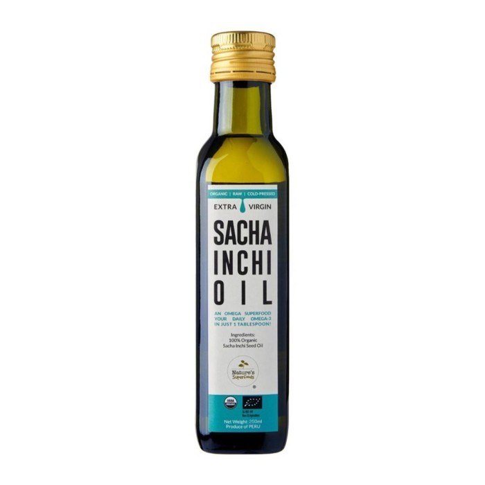 

Nature's Superfoods Organic Cold-Pressed Sacha Inchi Seed Oil 250 ML