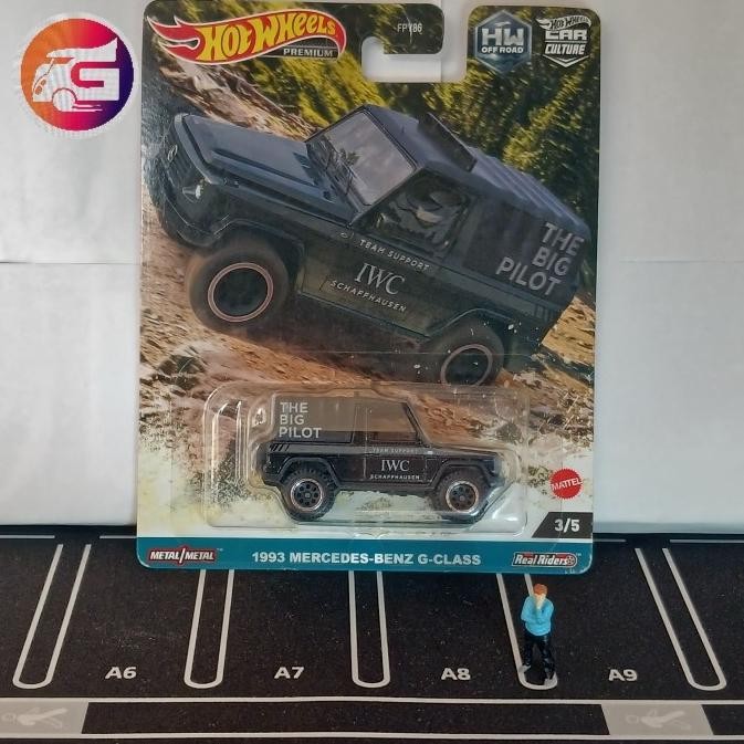 TERBAIK HOT WHEELS PREMIUM 1993 MERCEDES BENZ G CLASS - HOTWHEELS