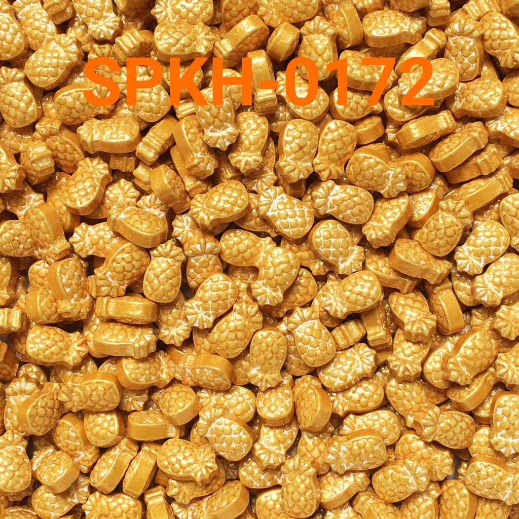 

SPKH-0172 Sprinkles sprinkle sprinkel 500gr nanas emas (SPRINKLES)