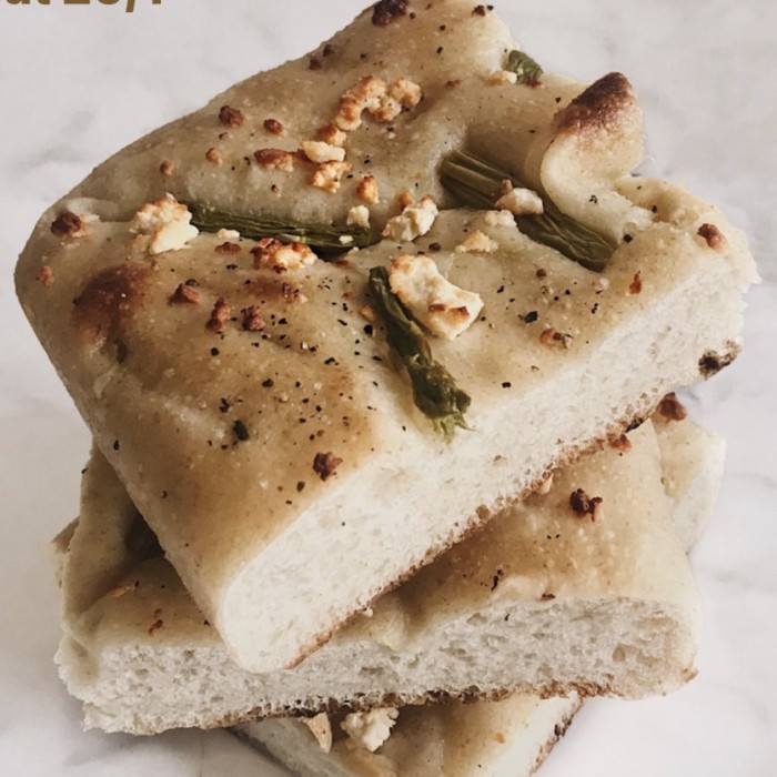 

[WEEKLY] SOURDOUGH FOCACCIA