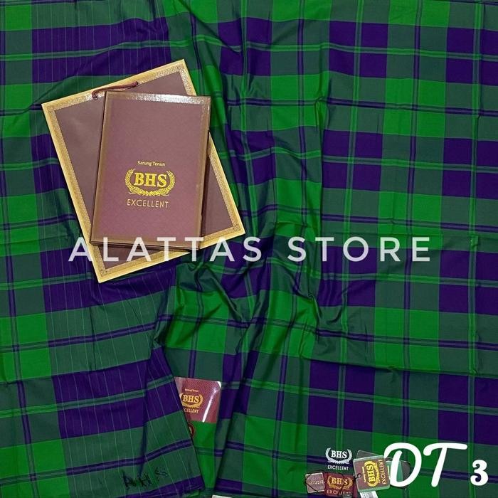 Sarung BHS Excellent Gold Kotak Jadul Sarung BHS Kotak KDT BHS Ekselen Gold