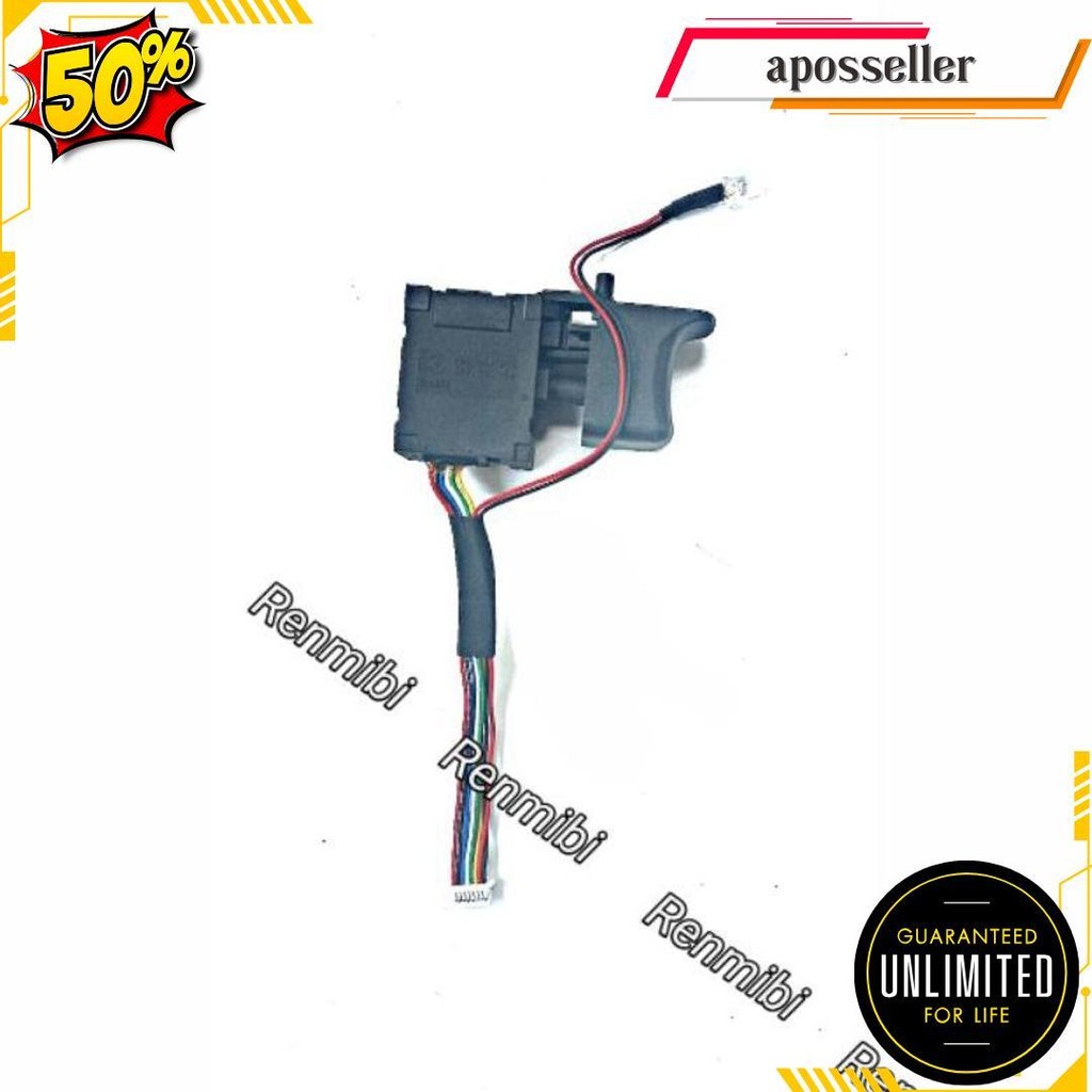 Modul Saklar Triger Switch Impact Wrench Bisa Buat Kamolee Monqiqi Dtw700 Modern M65 1800Nm 500Nm Na