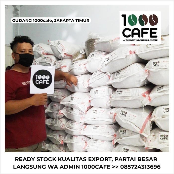 

[TERMURAH] GREEN BEAN GRADE 1 ROBUSTA TEMANGGUNG - 1KG