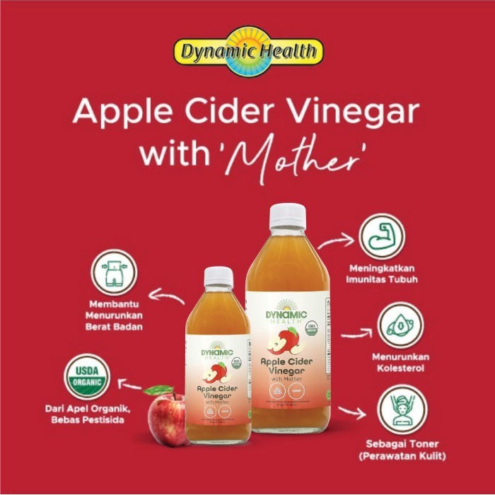 

DYNAMIC HEALTH APPLE CIDER VINEGAR (473ML)