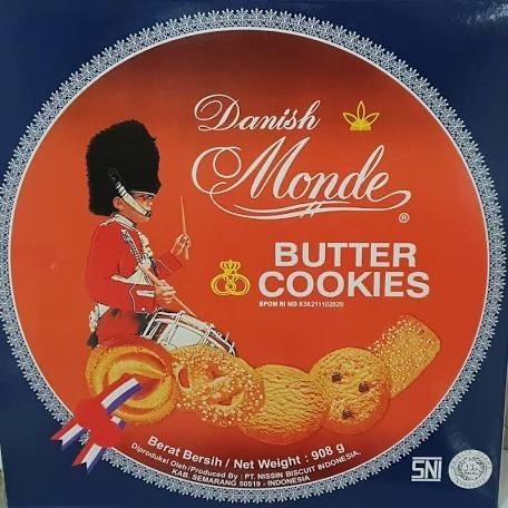 

monde butter cookies 908gr kue kaleng biskuit kaleng murah