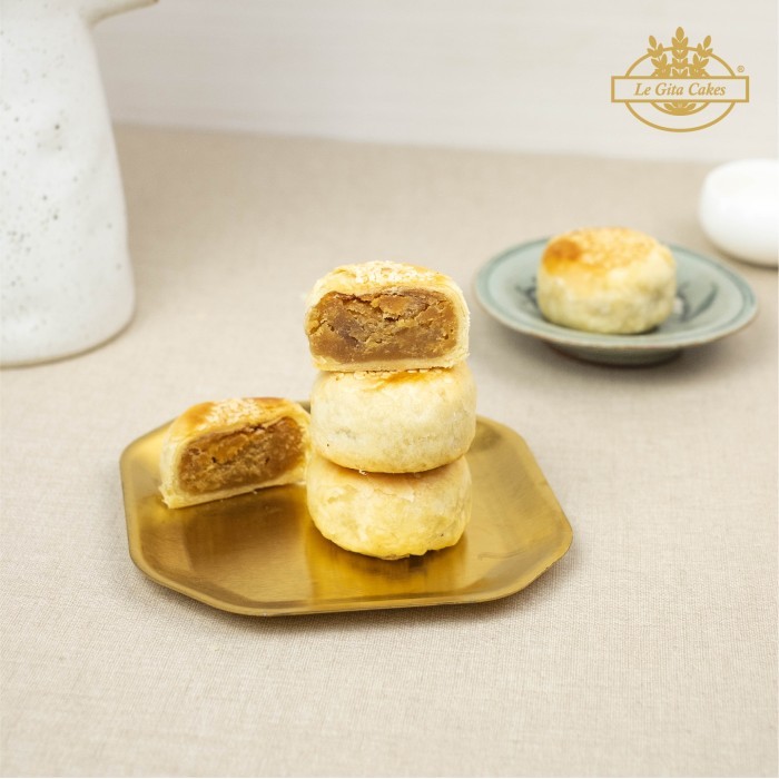 

LeGita Cakes Pia Durian Premium 16 pcs Khas Pontianak