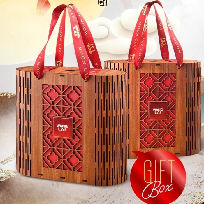 

Mooncake WangLai 4 Rasa/ GiftBox Moon Cake Wang Lai Kue Bulan Gift Box