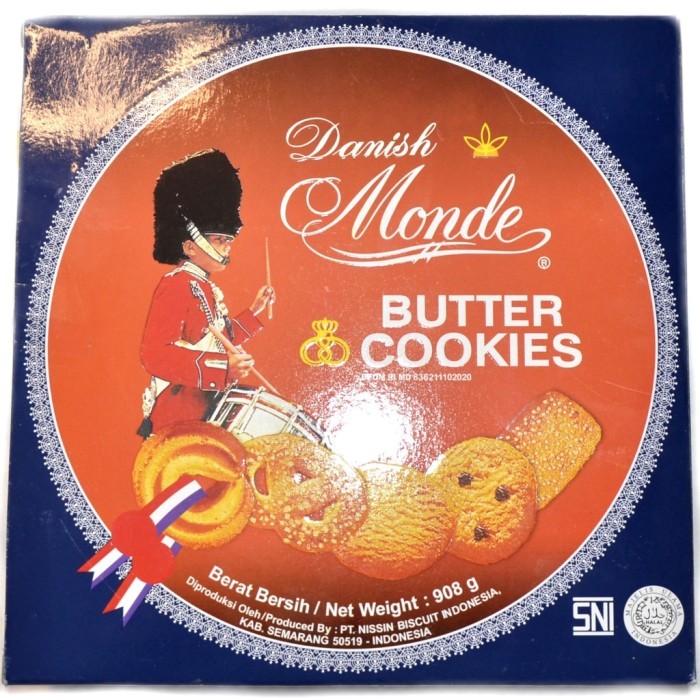 

DANISH MONDE BUTTER COOKIES kue kukis MONDE BESAR 908g