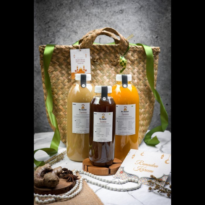 

hampers jamu parcel lebaran parsel idul fitri / set b