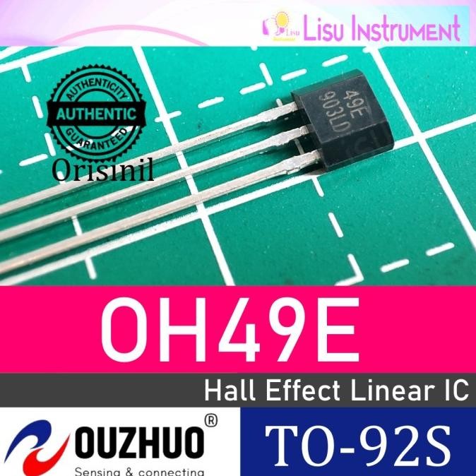 Murah OH49E 49E Linear Hall Effect IC Sensor TO-92S Ouzhuo ORIGINAL lisu992 Segera Beli