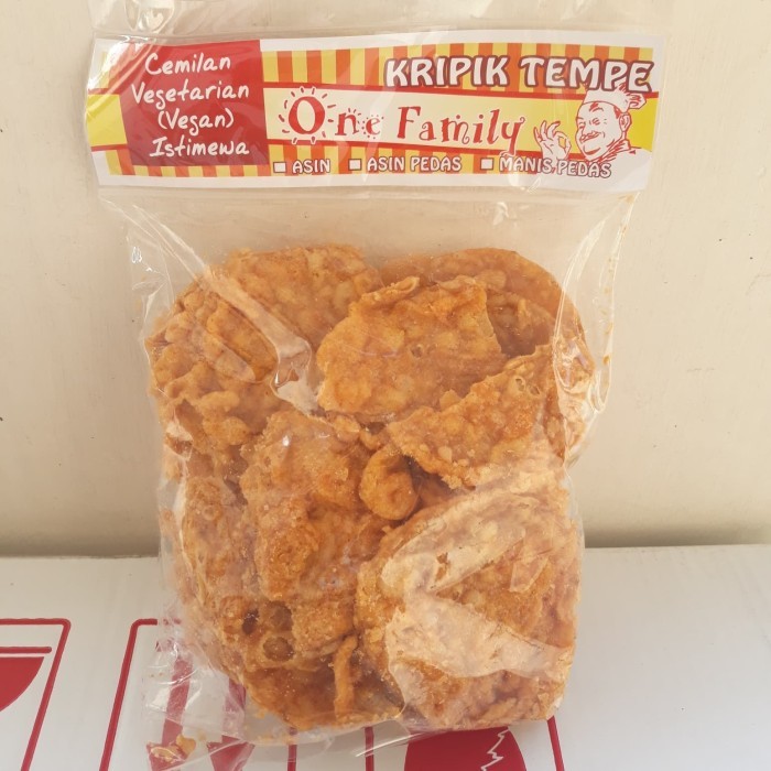 

Ina - Keripik / Kripik Tempe Manis Pedas Vegan Dan Vegetarian