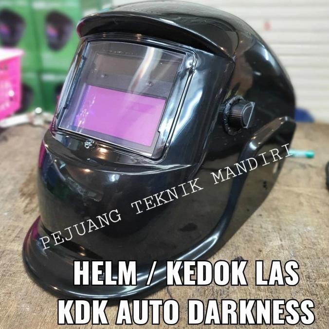 Helm Las Otomatis / Kedok Las Otomatis Auto Dark / Topeng Las Auto Kdk Original Dan Terpercaya