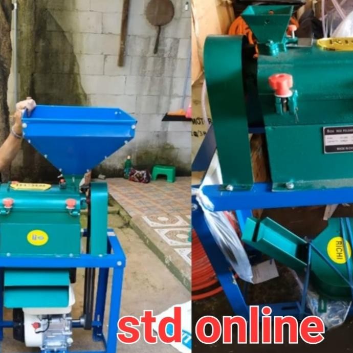 Mesin Pengupas Gabah Menjadi Beras / Mini Polisher KD 350 Merk RICHI
