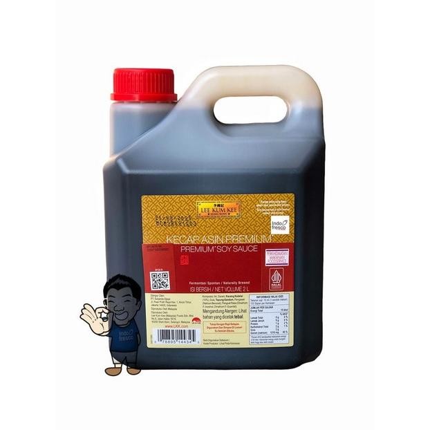 Lee Kum Kee Premium Soy Sauce- Kecap Asin Jerigen 2L