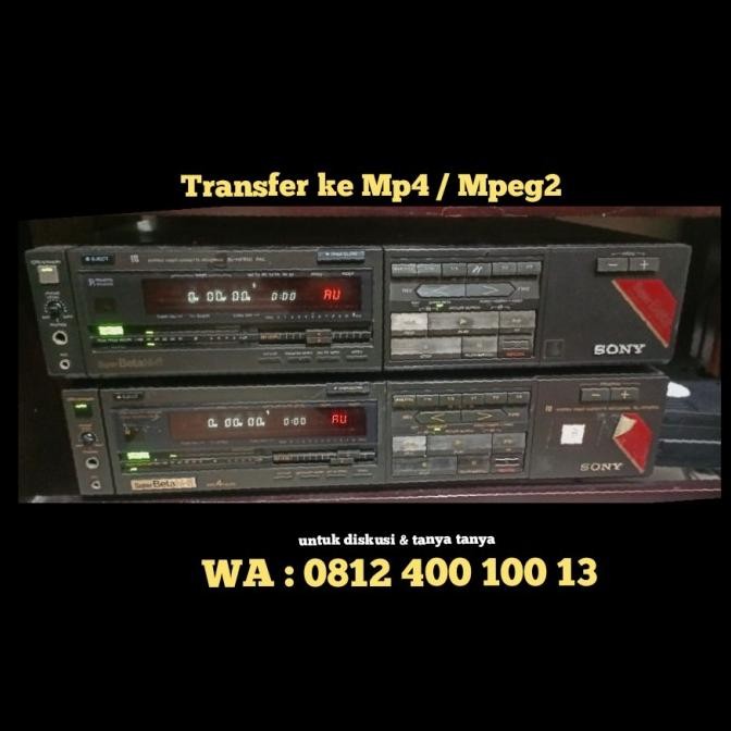 Transfer Kaset Betamax