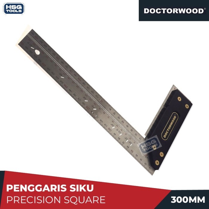 

DOCTOR WOOD HT2022010 PENGGARIS SIKU PRECISION SQUARE 300MM